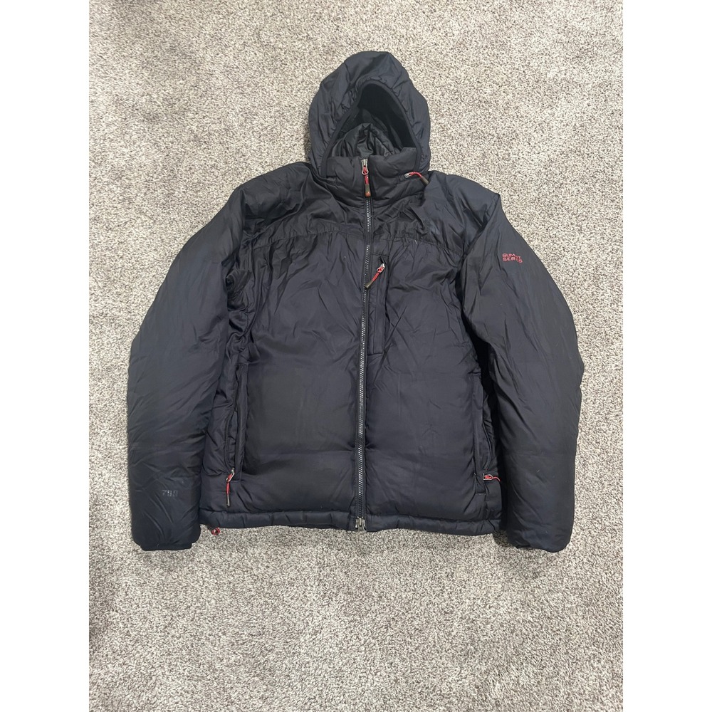 The North Face Summit Series 700 Down Puffer Jacket Black Mens Medium Parka